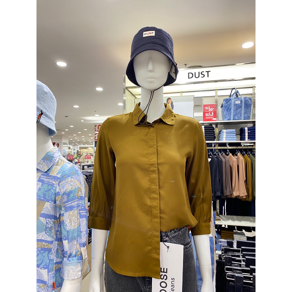 kemeja polos dust 7/8 (6 warna) ori matahari