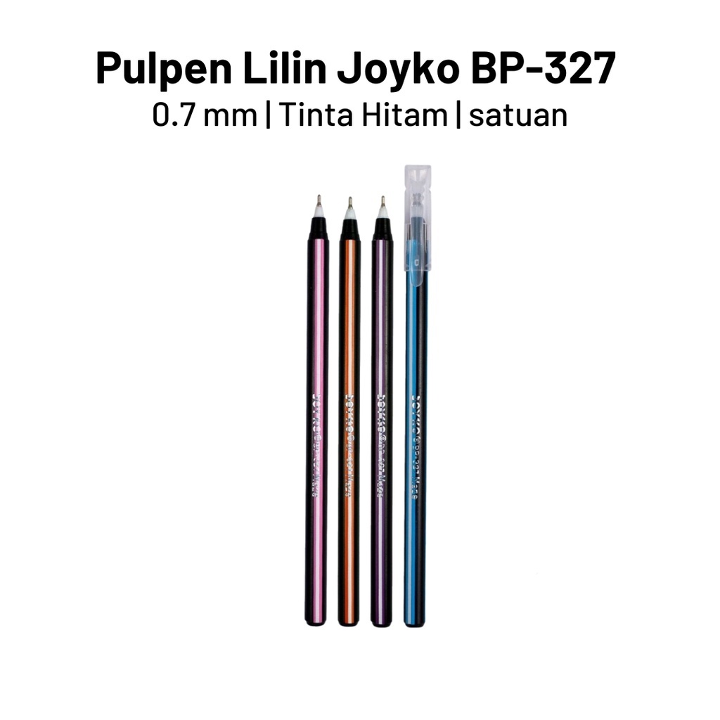

Joyko BP-327 Bolpen Murah 0.7mm - Ball Maze Pen