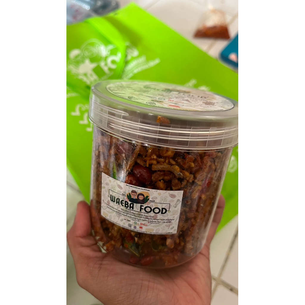 

teri kacang tempe balado