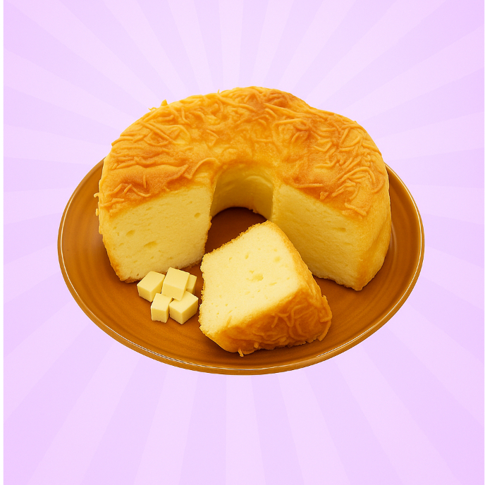 

Chiffon Cake Cheese Rasa Keju