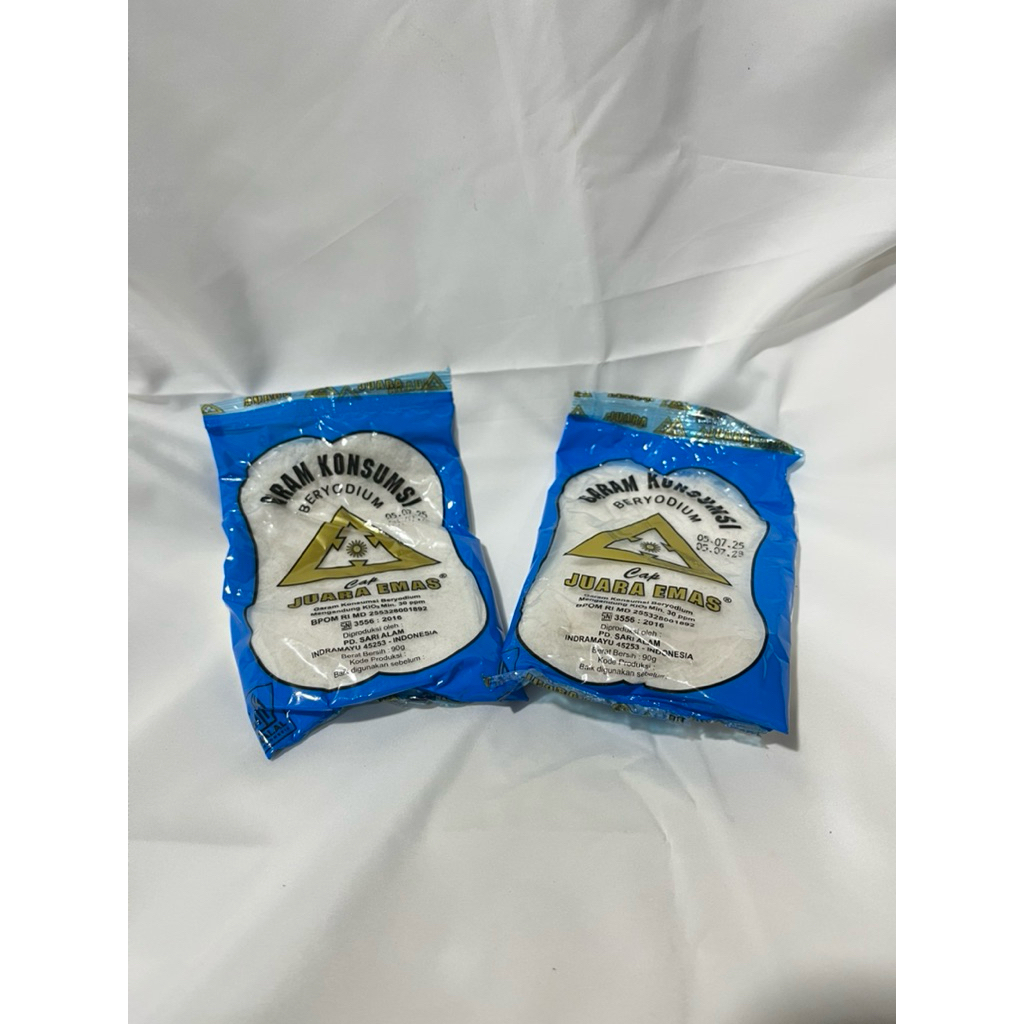 

Garam Konsumsi Halus Cap Juara Emas 90g