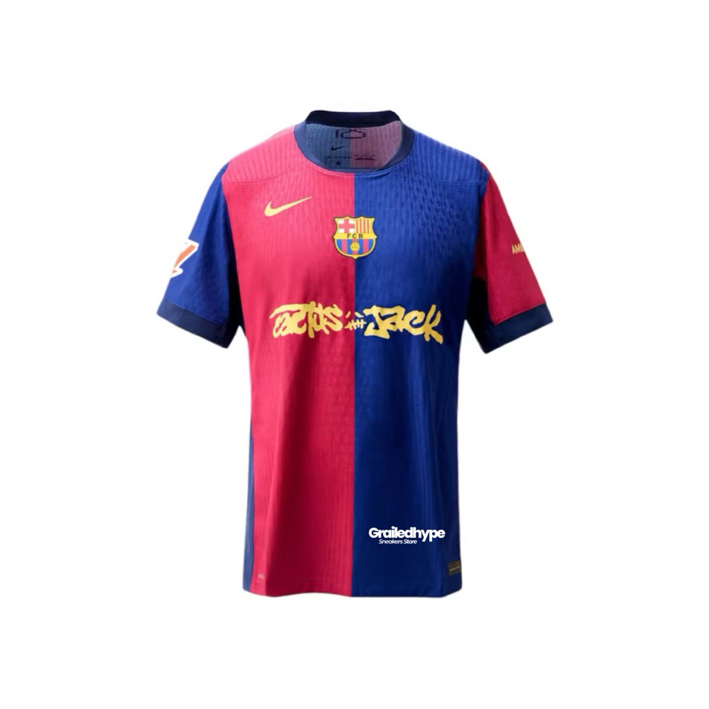 FC Barcelona x Travis Scott Cactus Jack Limited Edition Match Home / Away 2025 Jersey El Classico (1