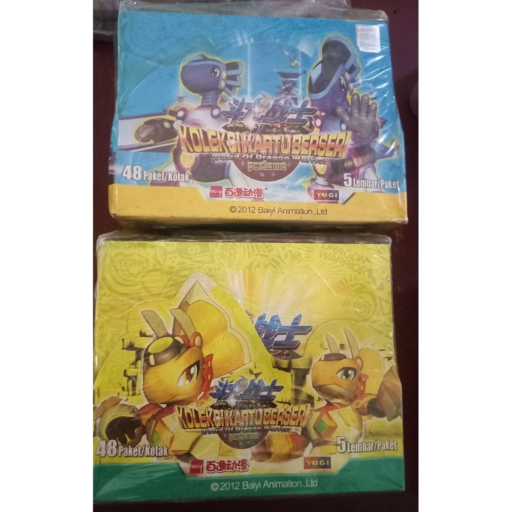 kartu dragon warrior pertama