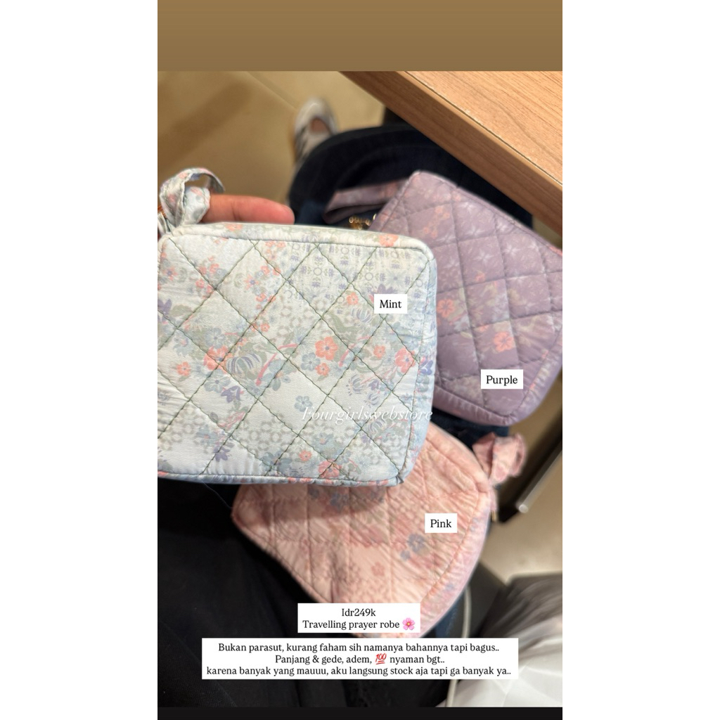 Travelling prayer robe