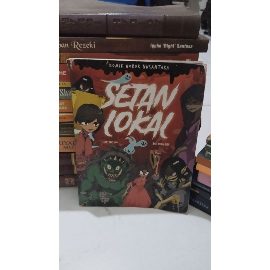 BUKU KOMIK HOROR NUSANTARA, SETAN LOKAL