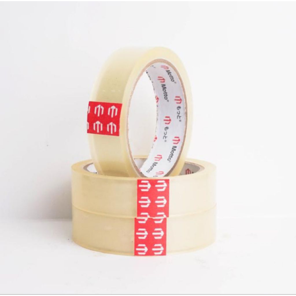 

Lakban/Isolasi Bening 24mm x 60 Yard