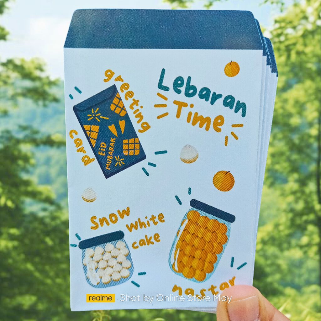 

{isi 10 pcs} Premium Amplop lebaran 2025 motif unik lucu