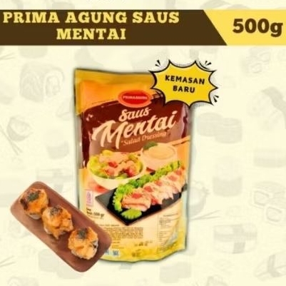 

Saus Mentai 500 gram Prima Agung