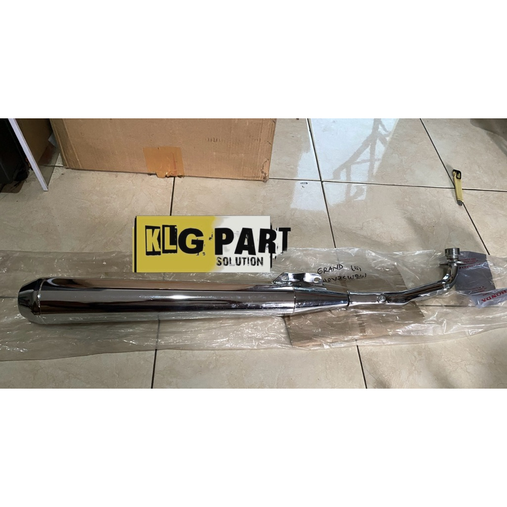 Knalpot Muffler Exhaust Knalpot Grand Impresa Legenda Original AHM Honda astrea Grand Bulus Impressa