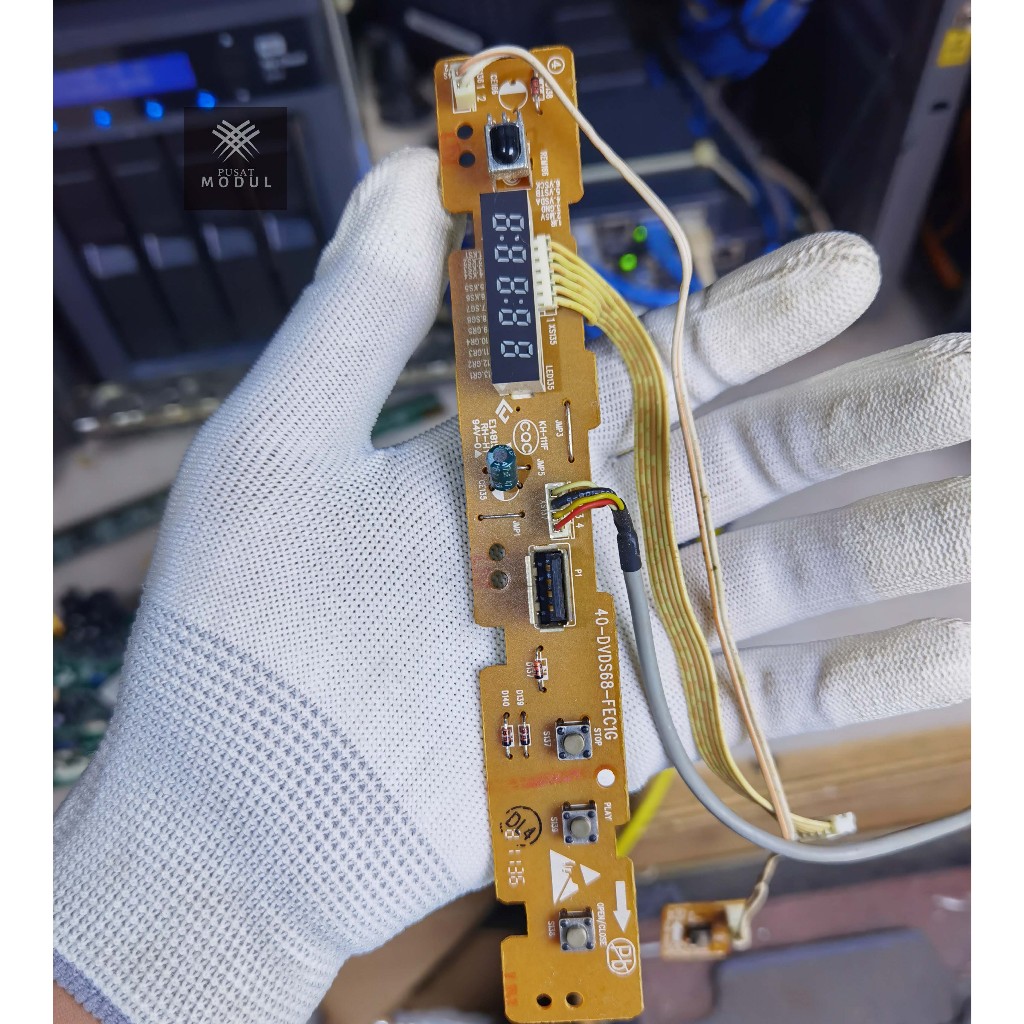 tombol panel display panasonic DVD-S68 / PAPAN TOMBOL Dvd player panasonic DVD-S68