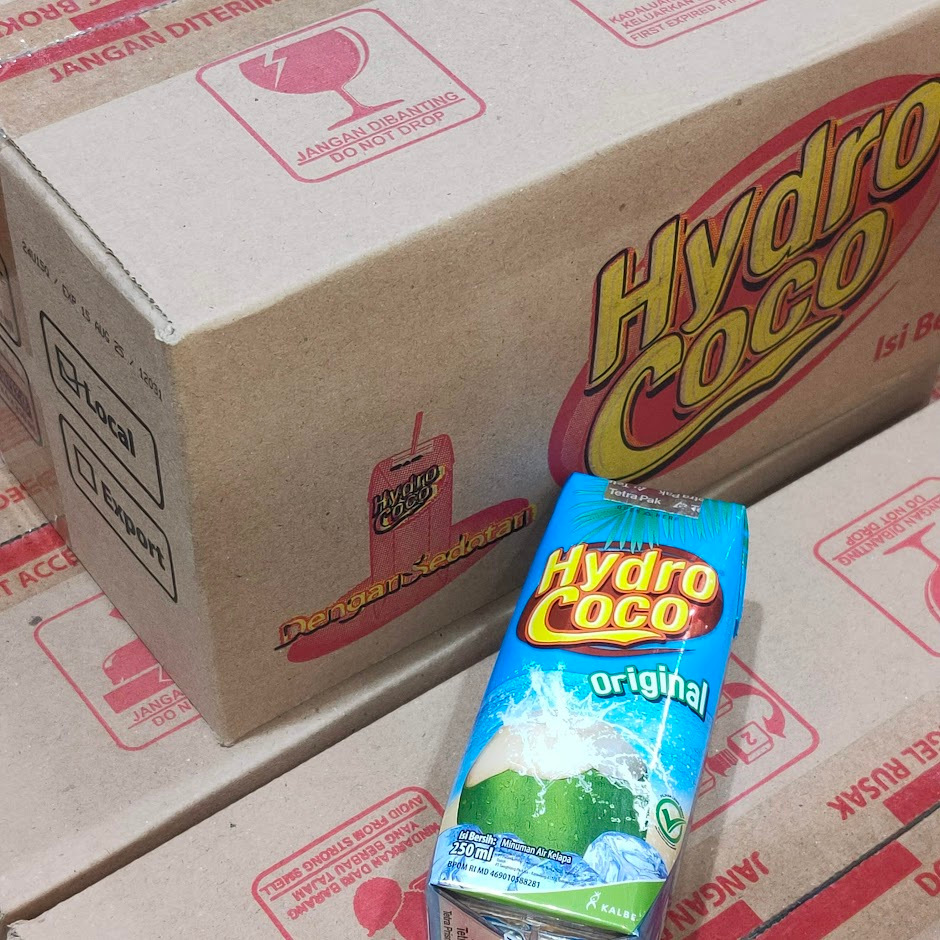 

HYDRO COCO Original 250ML 1Karton isi 24pcs Minuman Air Kelapa