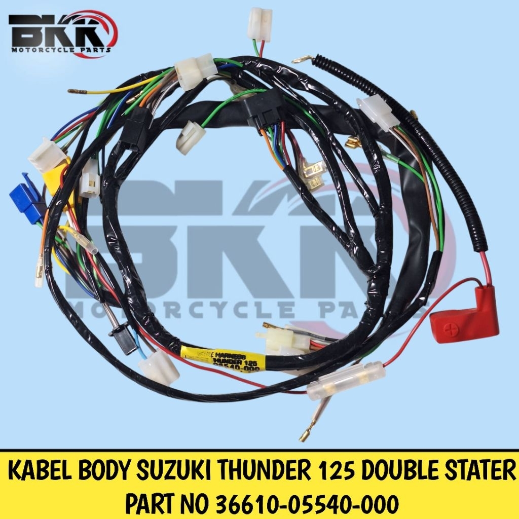KABEL BODY WIRE HARNESS SUZUKI THUNDER 125 2006-2008 KICK STATER