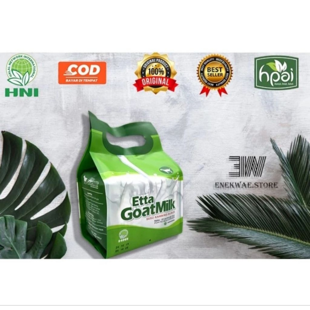 

(PROMO) ETTA GOAT MILK ~ SUSU KAMBING ETTAWA ORIGINAL
