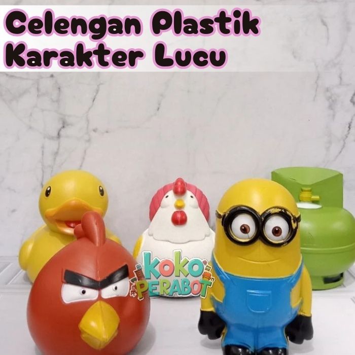 Paket 1 Dus Celengan - CELENGAN PLASTIK KARAKTER / CELENGAN KARAKTER /CELENGAN LUCU