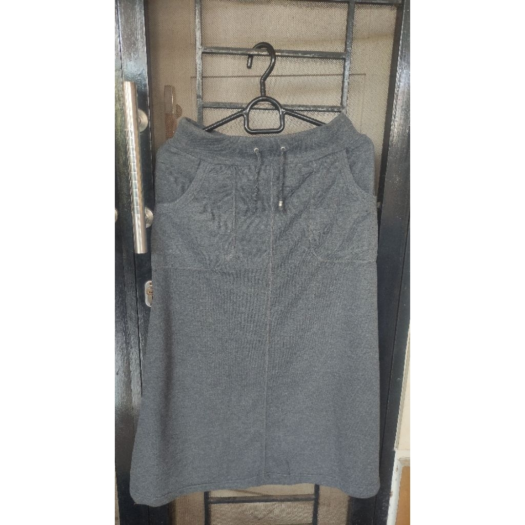 Rok panjang bahan kaos