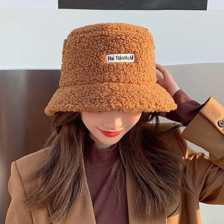 Topi wanita Topi fashion Gaya jepang dan Korea baru topi wanita topi import Bulu