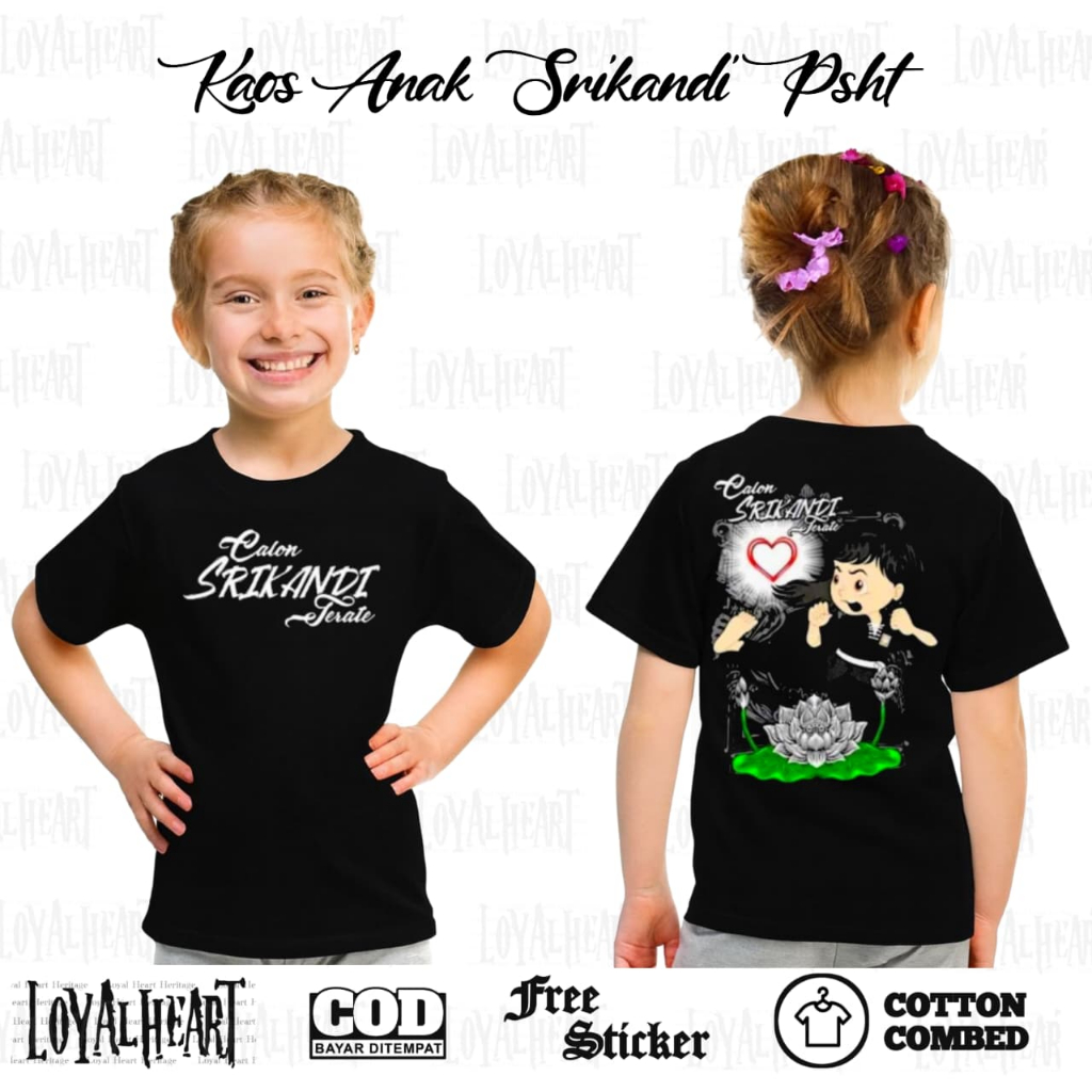 kaos srikandi anak - kaos srikandi psht