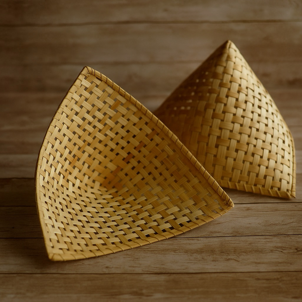 Pincuk Bambu | Piring Pincuk Bambu