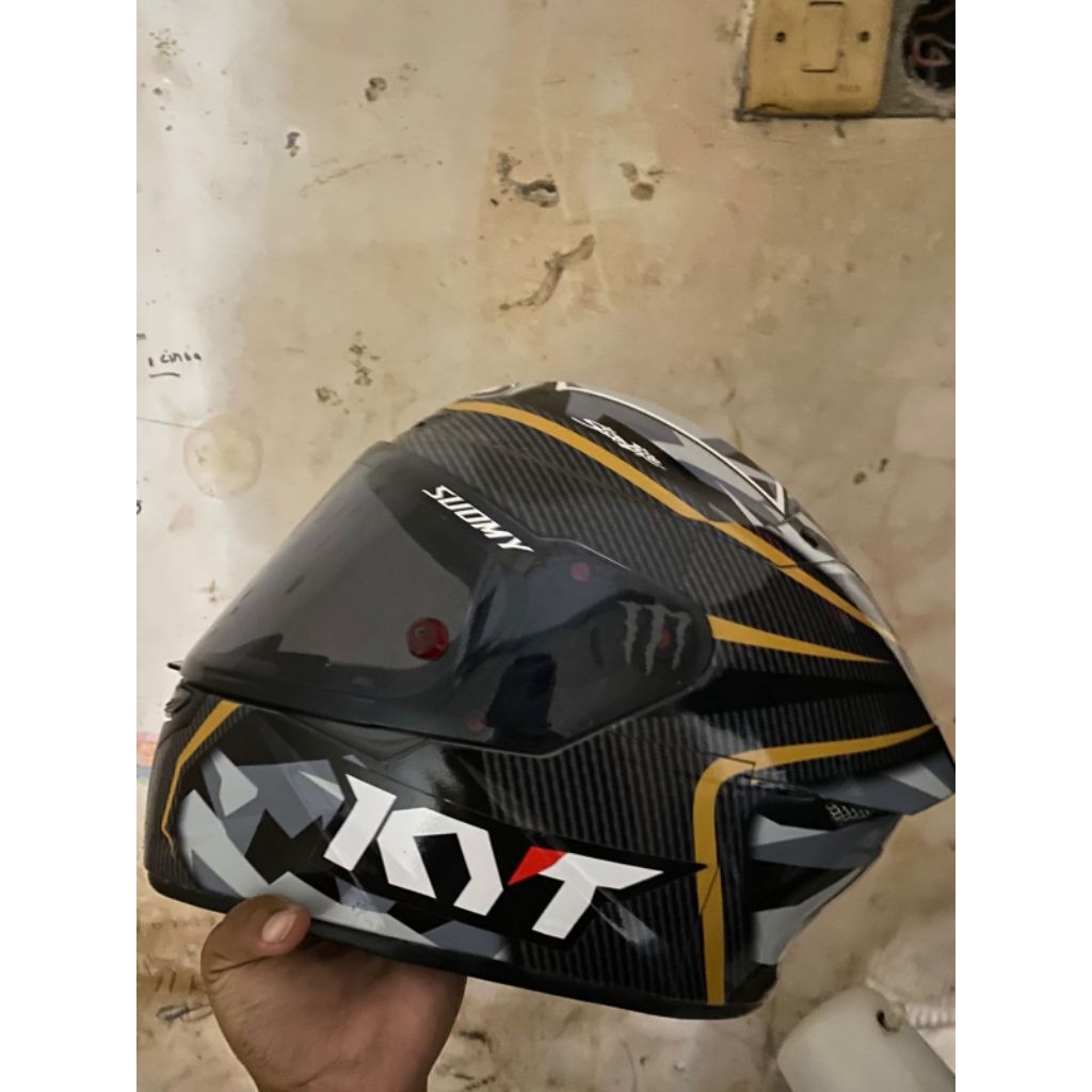 Helm KYT TT-Course 100% original  [SECOND] BONUS 3 KACA HELM ORI, BUKAN HELM KW