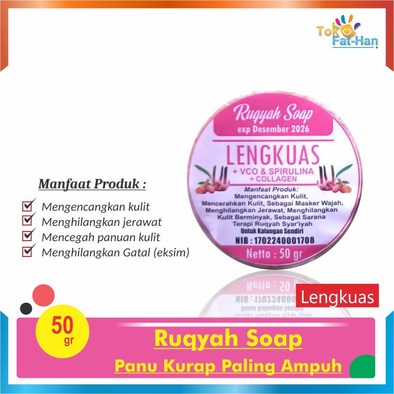 Sabun Lengkuas Penghilang Panu yang paling Ampuh | Sabun Herbal Lengkuas