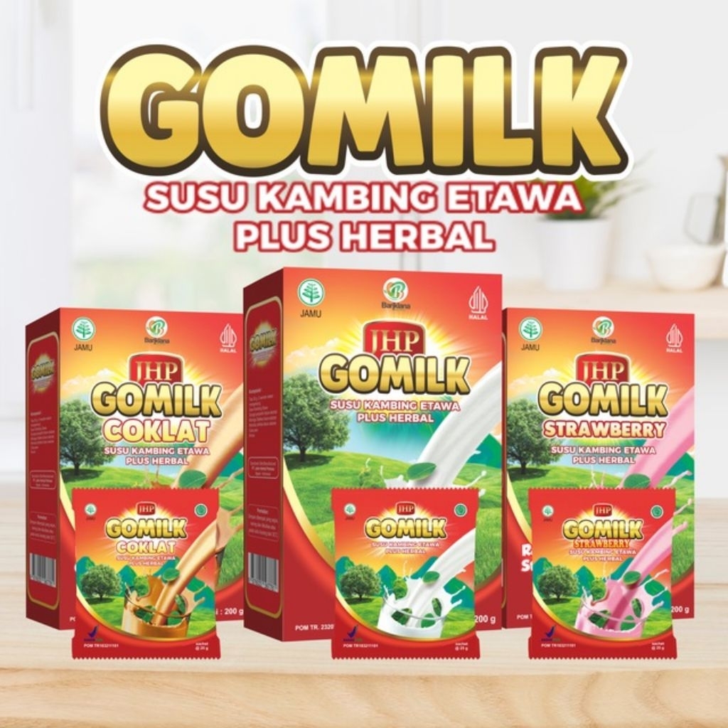 

GOMILK 200gr SUSU ETAWA PLUS HERBAL (DAUN KELOR, DAUN SALAM & MENGKUDU)
