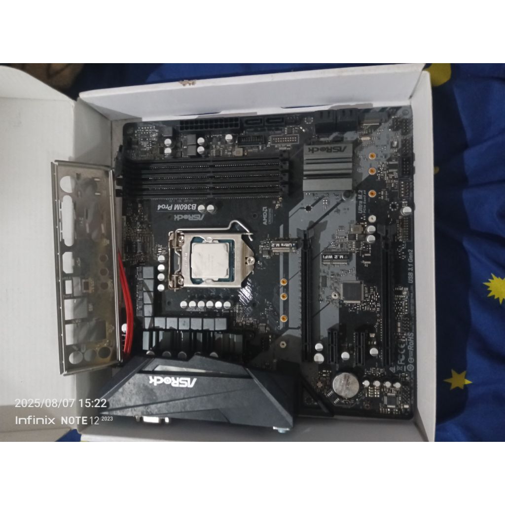 Mobo ASRock b360m pro 4