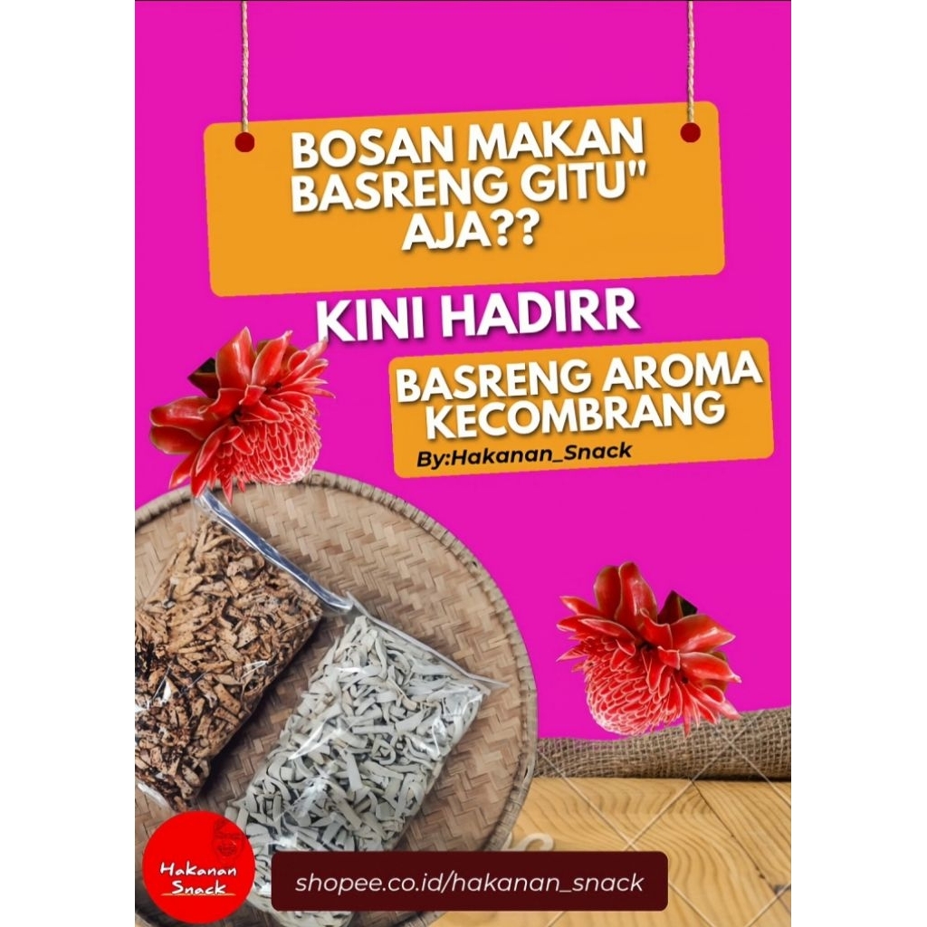 

Basreng 1kg murah spesial aroma kecombrang