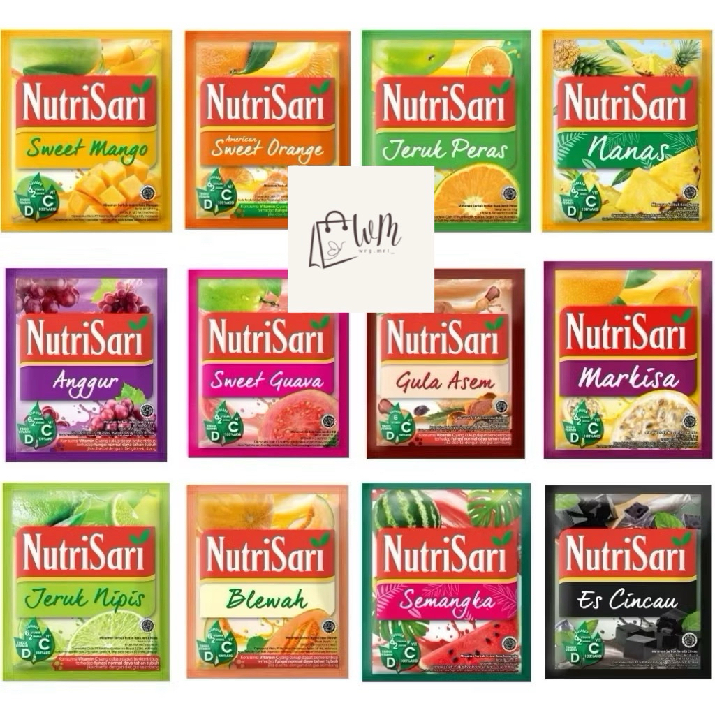 

Nutrisari Minuman Instan Sachet || 1 Renceng (isi 10pcs)