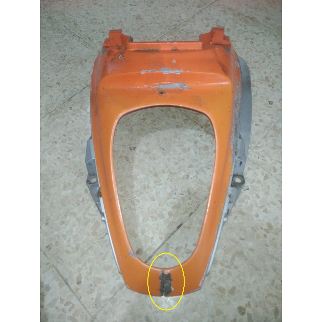 Cover Stoplamp Cover Body Belakang Honda Scoopy Karbu Ori Copotan