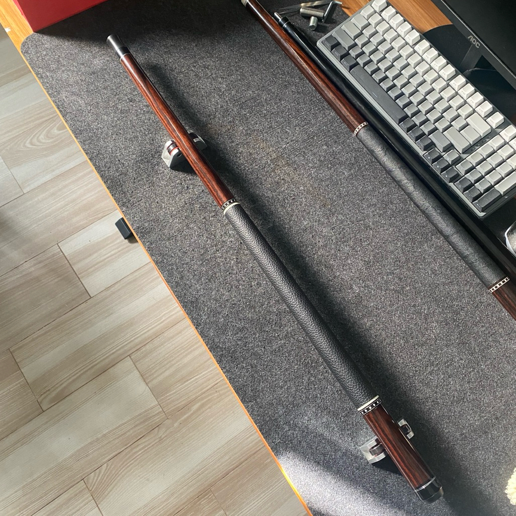 Butt Custome Full Ebony (set sama shaft) | Wavy | Adjustable Weight