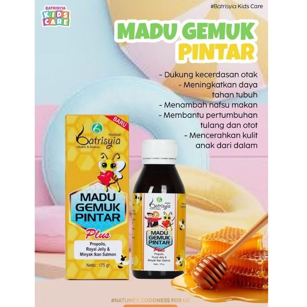 

Batrisyia Herbal Madu Gempi/madu gemuk/madu anak