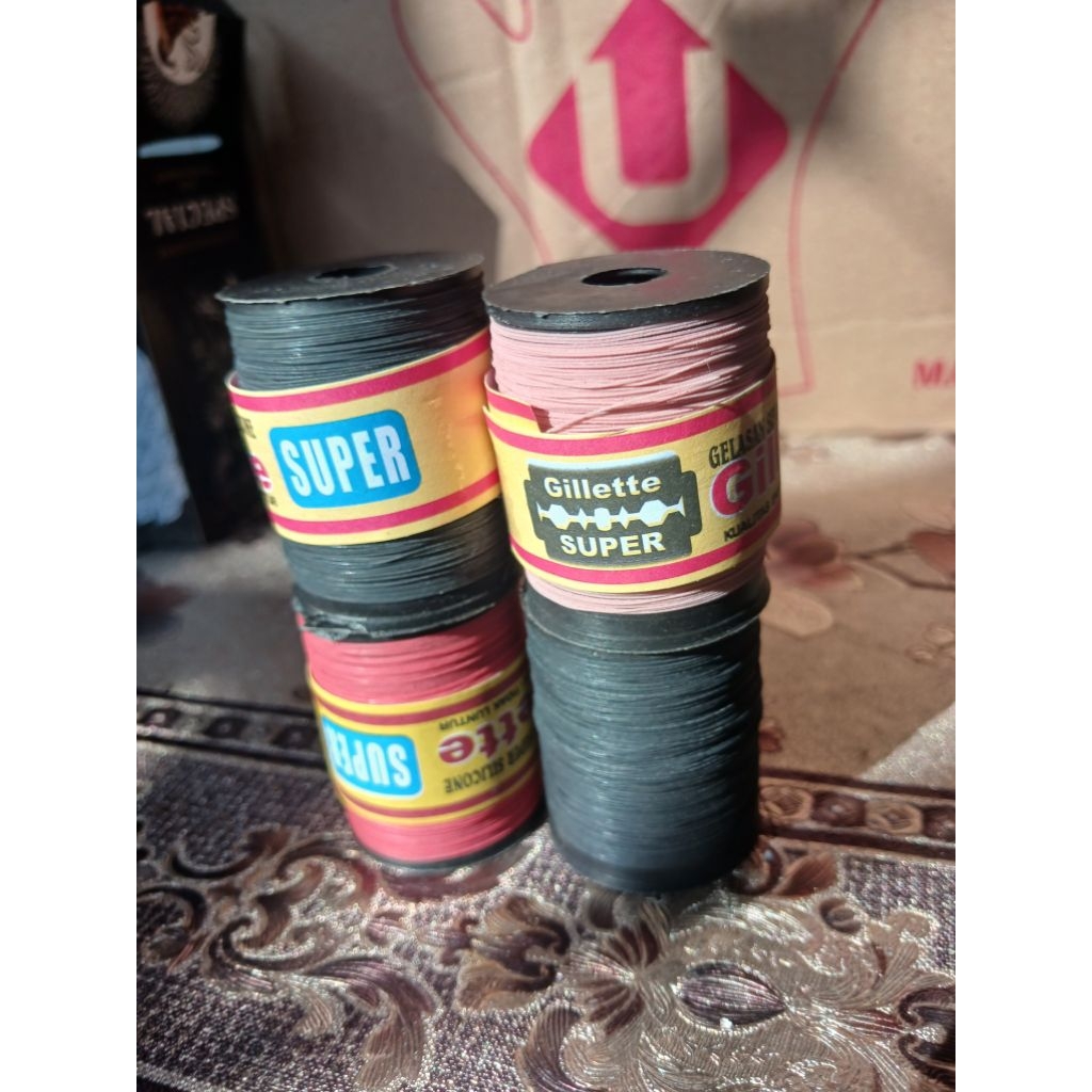 senar layangan gelasan bocil tajam