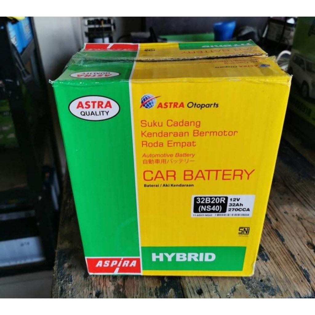 aki aspira Hybrid NS40 Astra Otoparts