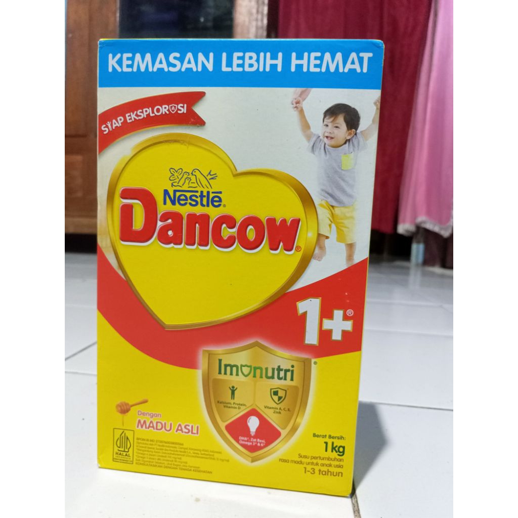 

DANCOW 1+ MADU DAN VANILA 1KG PAKET 8 PCS