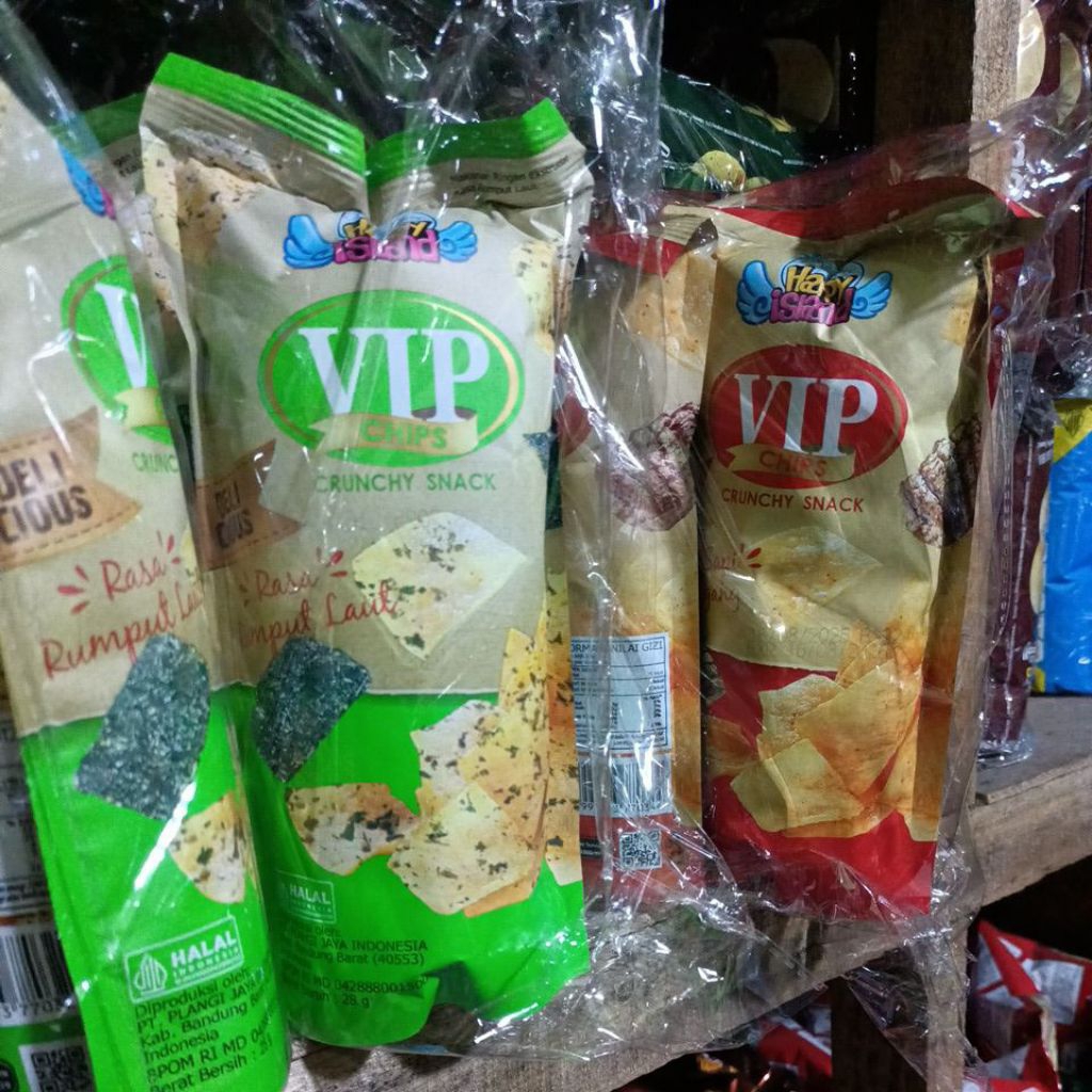 

Vip chips crunchy Snack TERLARIS