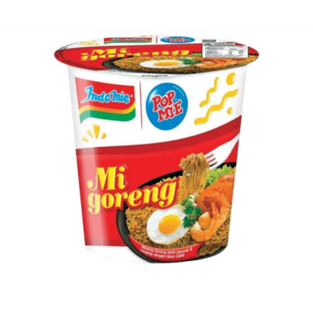 

Pop Mie Indomie Goreng Cup 80gr (1karton isi 12)