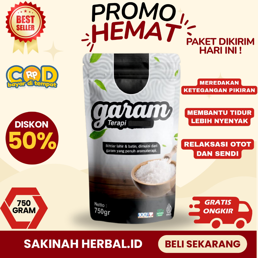 

garam sehat natural organik nirmala essence 750gr gratis emas-garam murah-garam kasar-garam laut murni