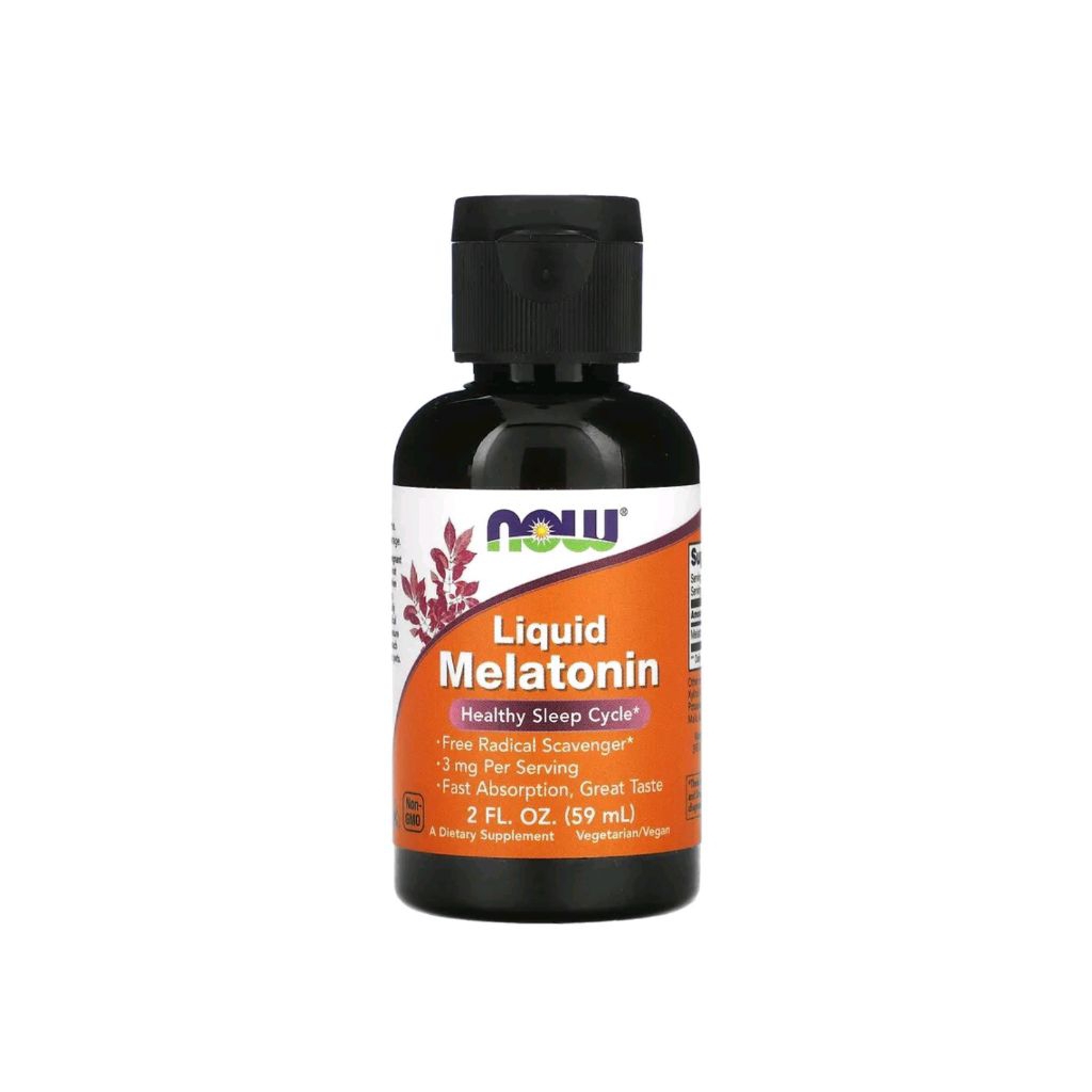 Now foods Liquid Melatonin 3 mg 2 fl oz (59 ml)