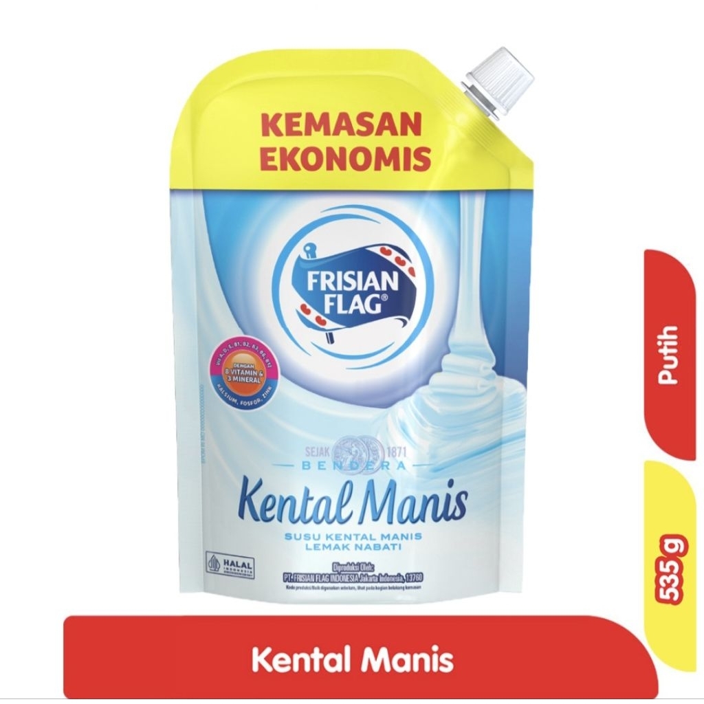 

Frisian Flag krimer kental manis putih 535ml