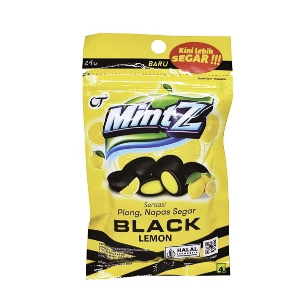 

Permen Mintz Black Lemon 40 gram / mintz