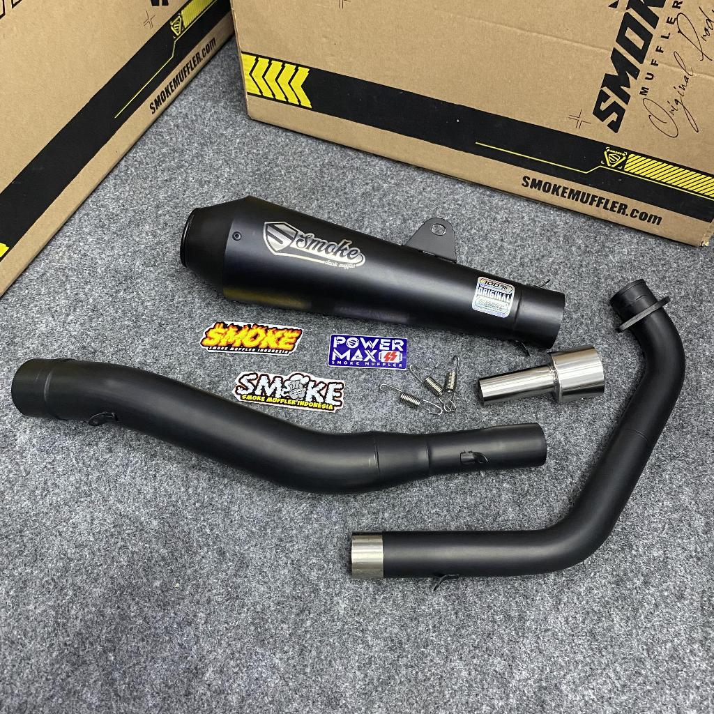 Knalpot Yamaha Xsr 155, Knalpot YAMAHA Xsr 155 original smokemuffler
