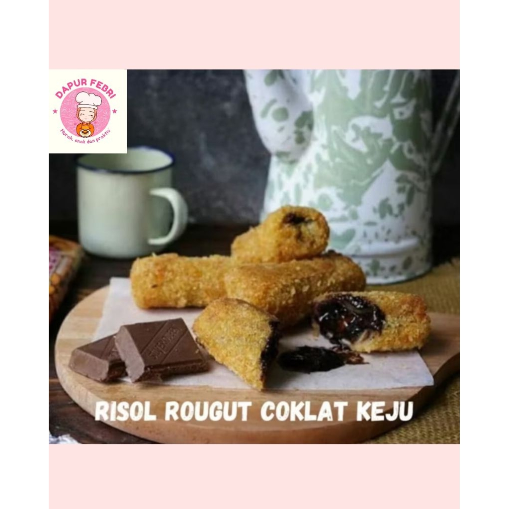 

Risol rogout coklat keju frozen food praktis enak murah