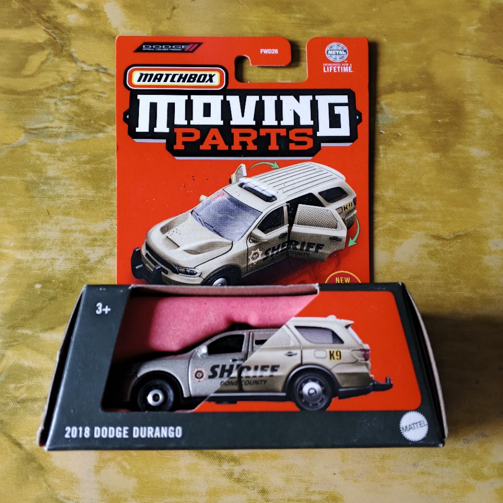 Matchbox Moving Parts 2018 Dodge Durango