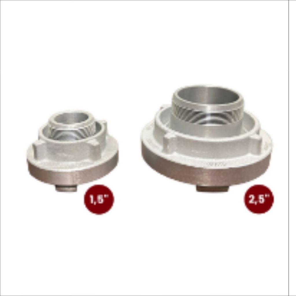 IWA STORZ Adaptor YConnection 1.5 Inch 2.5 Inch Sambungan Selang Pemadam Kebakaran