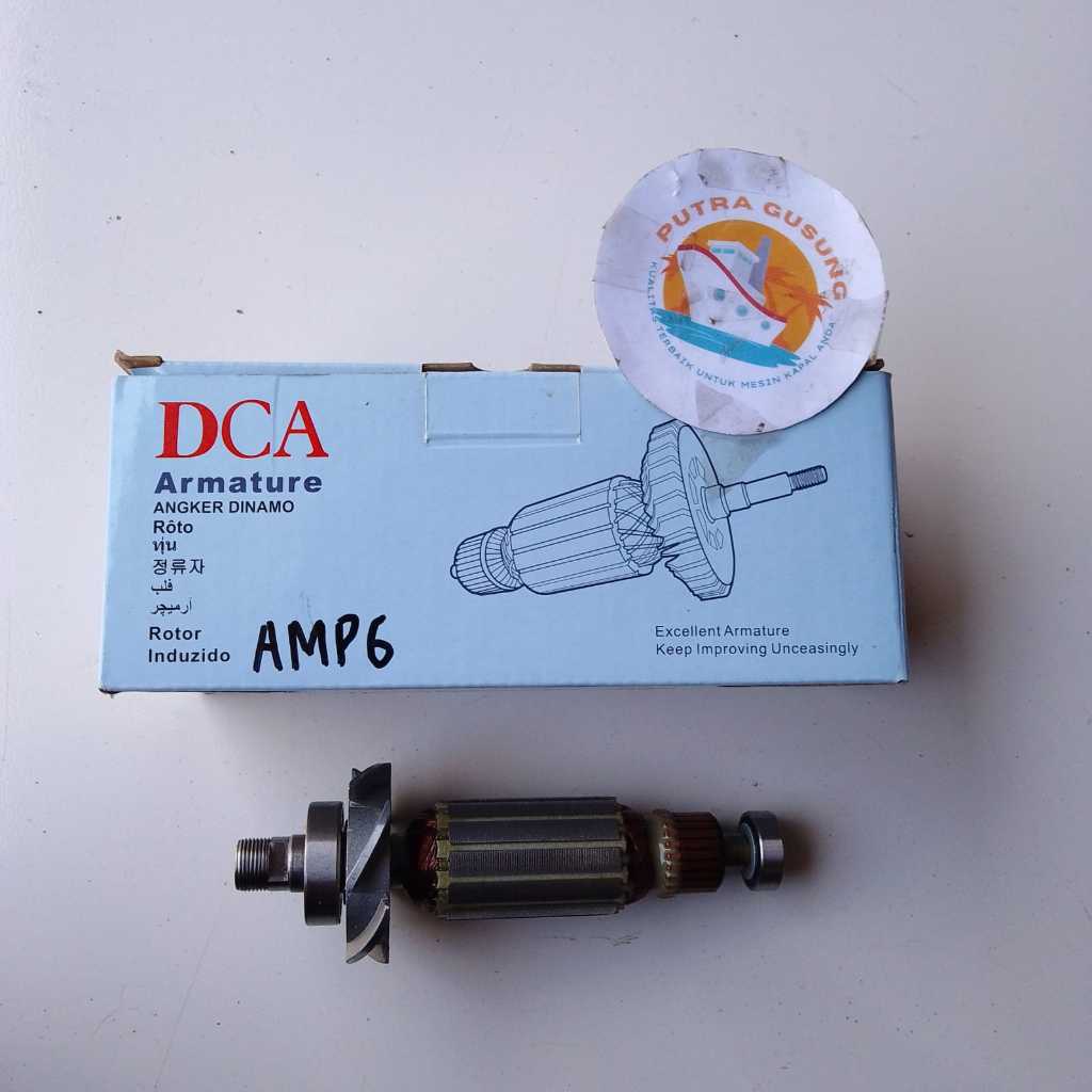 DCA Armature/Angker Dinamo + Bearings N3701