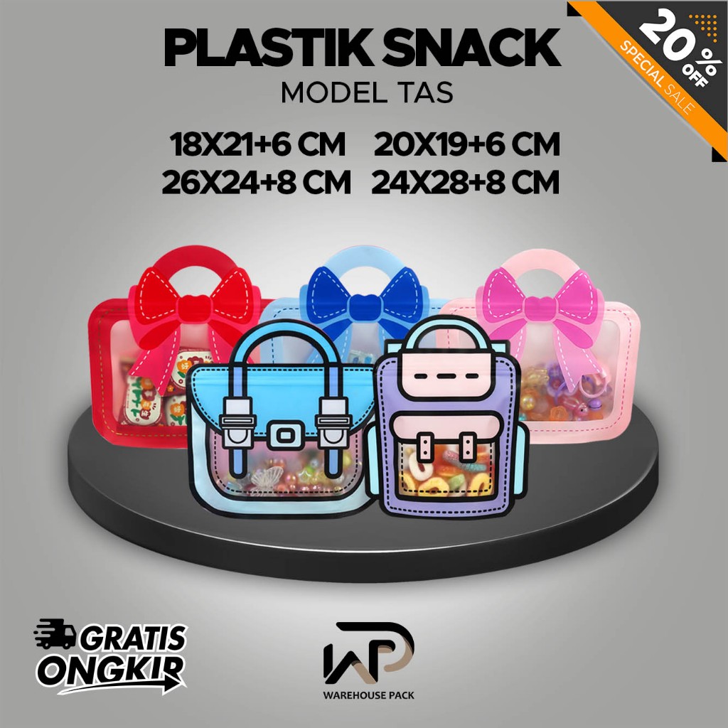Plastik ziplock Snack Motif Tas | Standing ziplock snack bag | Tas Plastik Souvenir Ziplock | Plasti