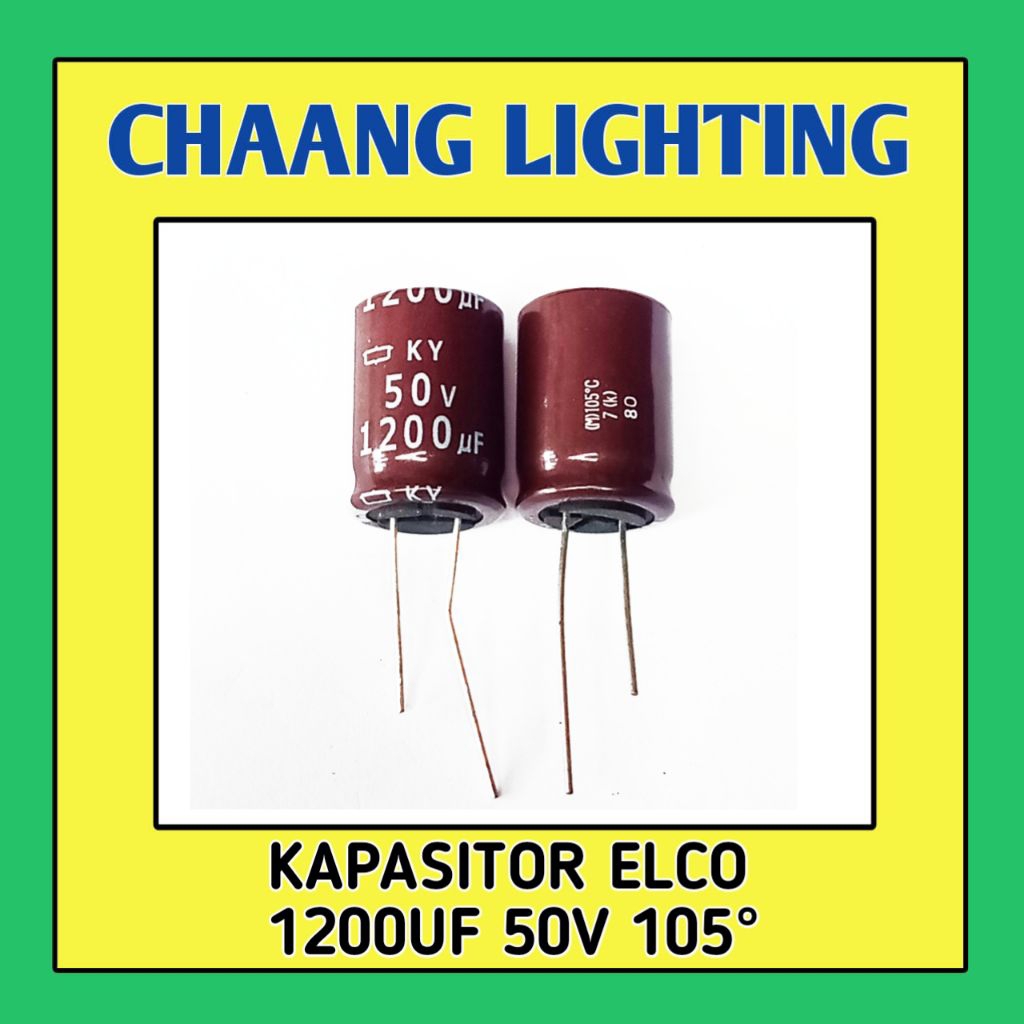 1200UF 50V KAPASITOR ELKO 1200UF 50V CAPASITOR ELCO 1200UF 50V ELCO 1200UF 50V 105°C