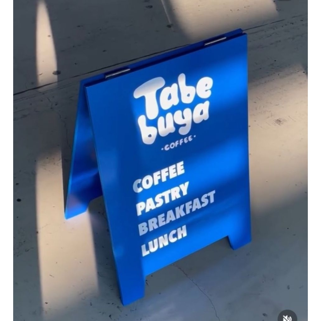 

papan promosi untuk outdor