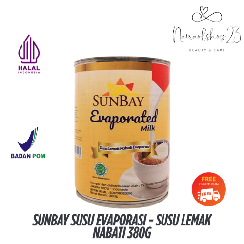 

Sunbay Susu Evaporasi - Susu Lemak Nabati 380g