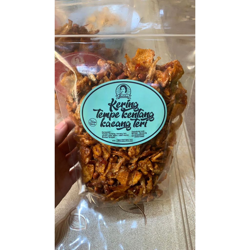

Kering Kentang Tempe Kacang Teri Balado – Camilan & Lauk Praktis 500gr